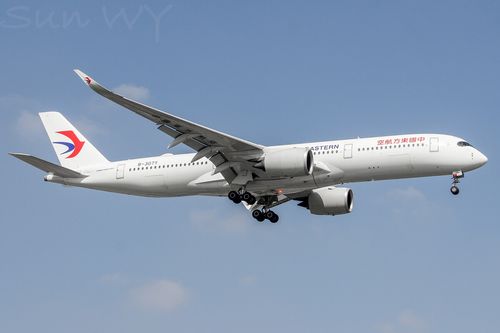 中国东方航空a350-941 b-307y 摄于天山西路
