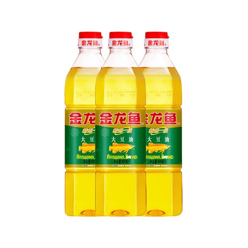 金龙鱼精炼一级大豆豆油900ml食用油小瓶瓶装家用大豆油