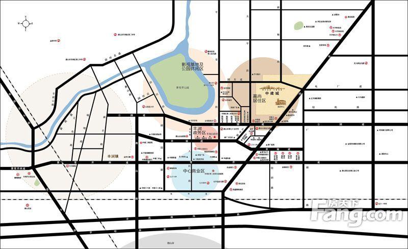 【中建城】丰润百万级人居大盘 提升唐北生活品质