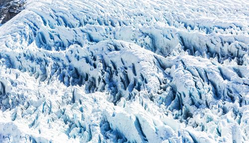 新西兰.雪山冰湖之航拍福克斯冰川