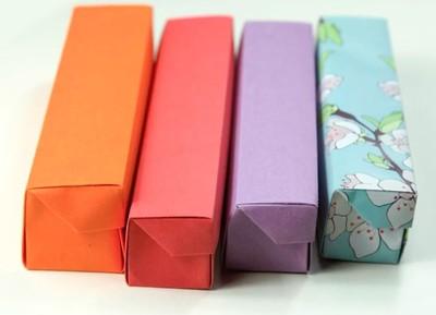 巧手折纸实用的储物盒课件