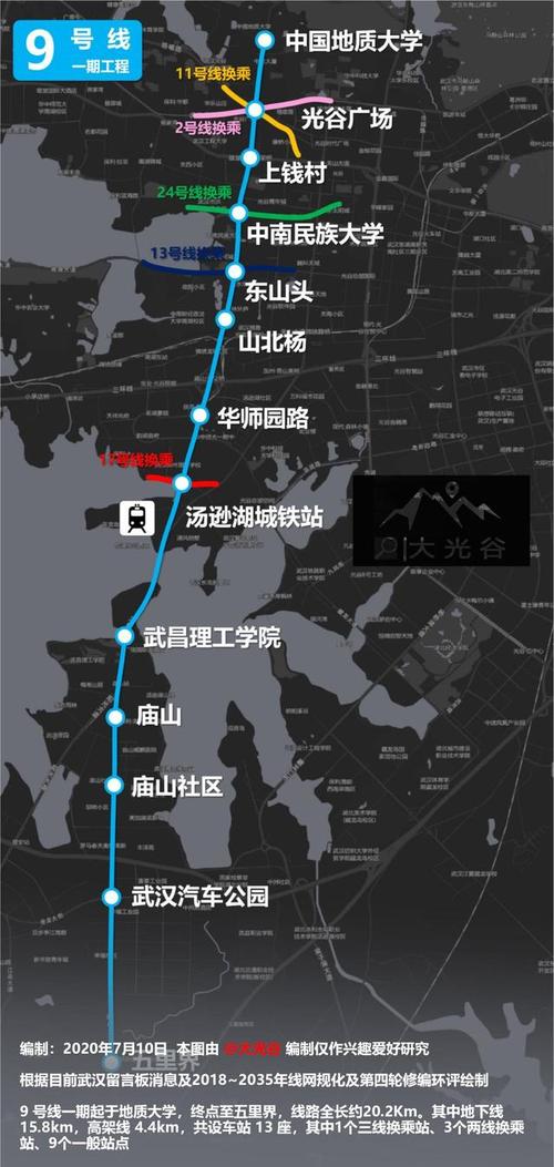 武汉地铁9号线环评一公布就引起热议这个站点争议最大