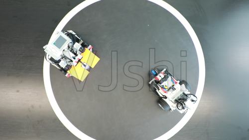 乐高,ev3相扑机器人比赛格斗_1920x1080_高清视频素材