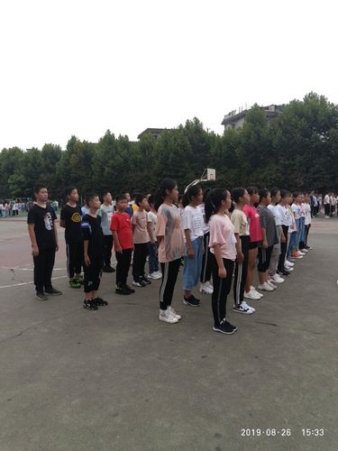 青春飞扬!湘钢二中2019级496班军训报道