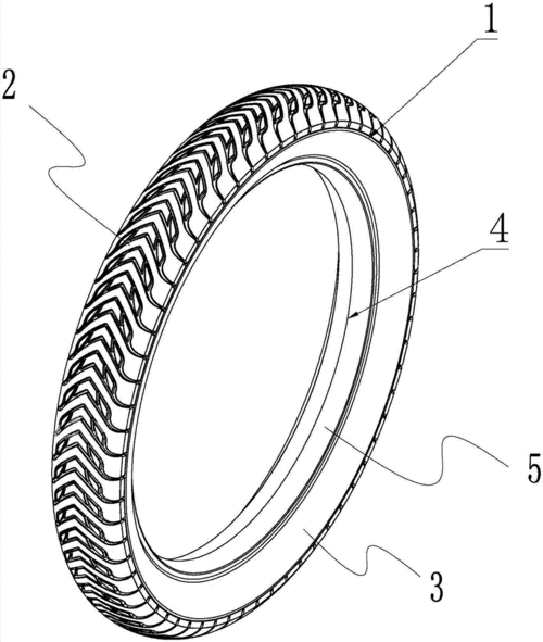 自行车用轮胎的制作方法
