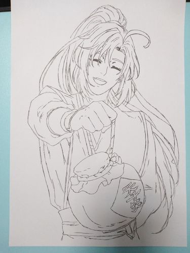手绘魏无羡
