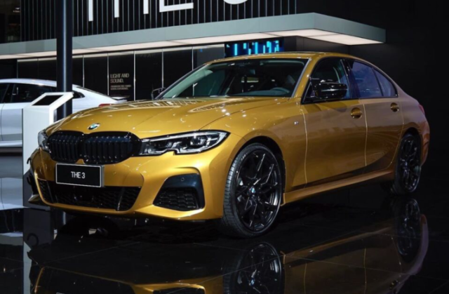 首台土豪金新款国产宝马3系亮相!帅气不输奥迪a4,配置很有诚意