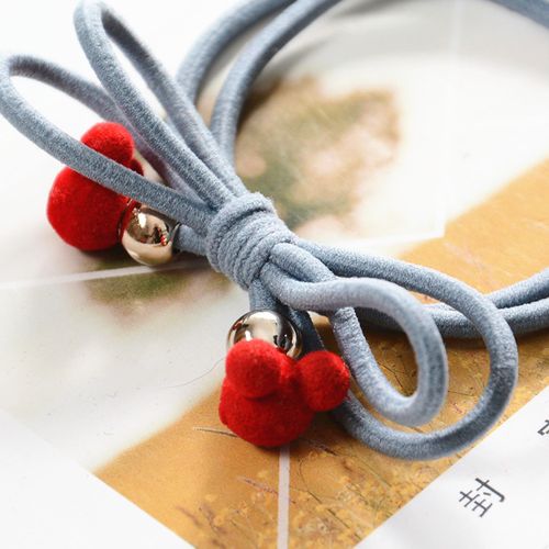 蝴蝶结发圈 新品打结头绳韩版发饰甜美扎头发皮筋发绳精品店批发