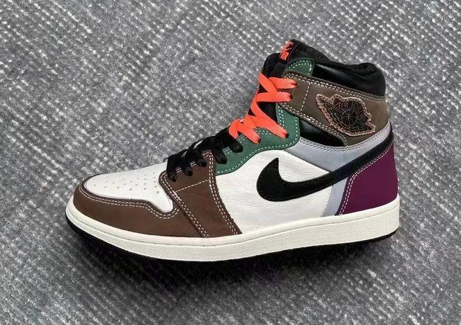 拼接版小倒钩今年最特别的缝合怪aj1实物曝光