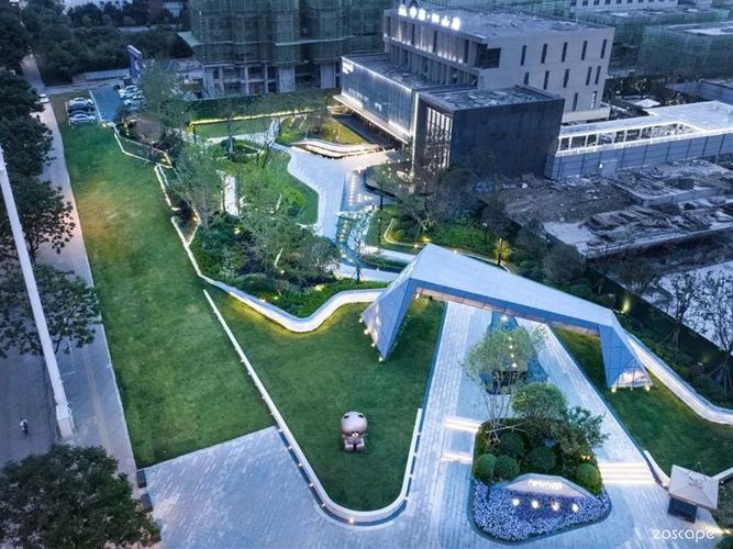 中南蚌埠示范区景观建筑意向图片