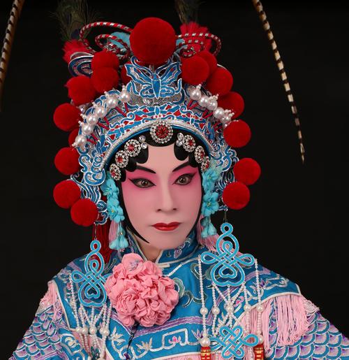 我的京剧照 京剧旦角化妆 京剧霸王别姬虞姬 京剧扈家庄扈三娘 京剧
