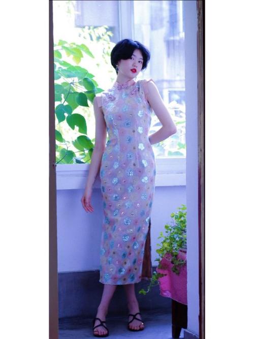 旗袍造型‖短发女生适合穿旗袍吗(3)