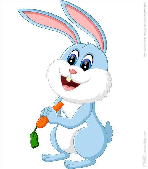 简笔画首页 动物简笔画 > 正文 爱吃萝卜的兔子 简笔画可爱的白兔