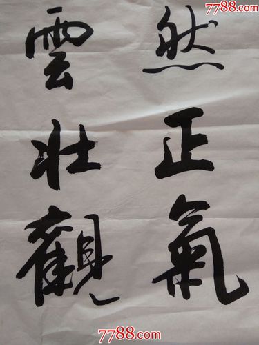 书法家陈永昌三尺竖幅养浩然正气极风云壮观a20