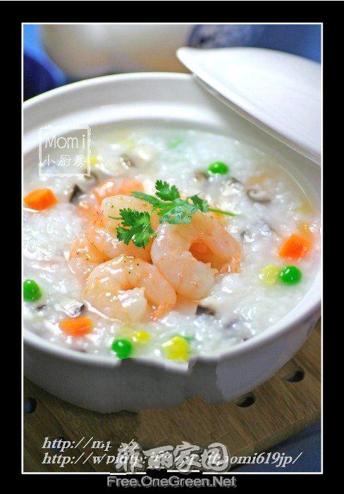 虾球粥