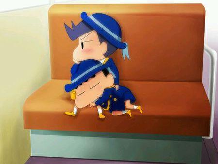 求一张蜡笔小新和风间长大后同人图ps好像围了围巾