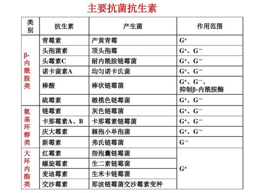 微生物药物抗生素ppt