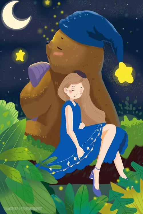 天使的晚安_女孩