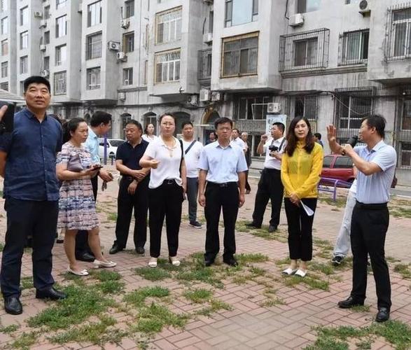 施春敏,高伍军带领区委宣传部,区文体局,住建局,卫计局,教育局,城市