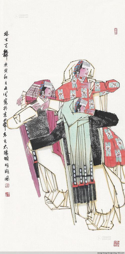 马西光人物作品欣赏-2
