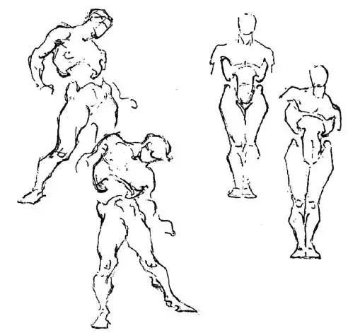 美术考研_伯里曼人体结构绘画教学经典教材|素描|速写