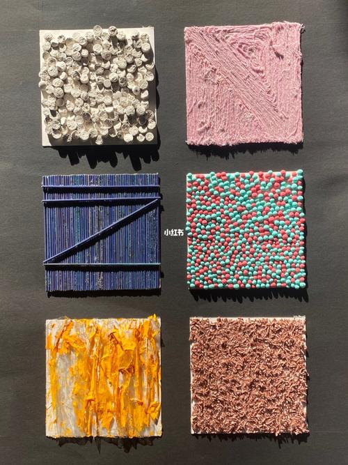 2.5维折纸 肌理构成～_综合立体构成_兴趣爱好_手工