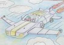 求5年级儿童画——未来的交通工具