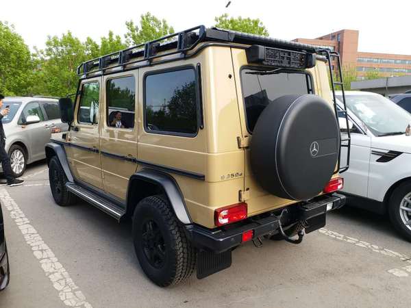 强悍的让你五体投地军用版17款欧规奔驰g350d柴油版天津现车优惠