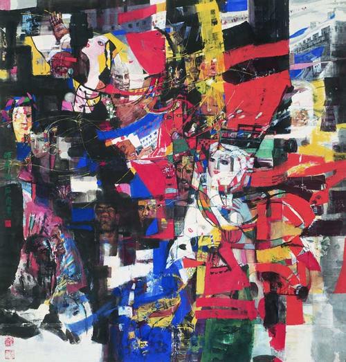 "长城印·中国梦"美术作品展——石齐《颂长城》