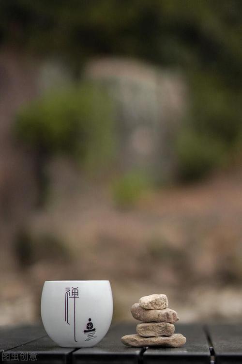 心香禅意佛系图片唯美意境净化心灵静心禅语