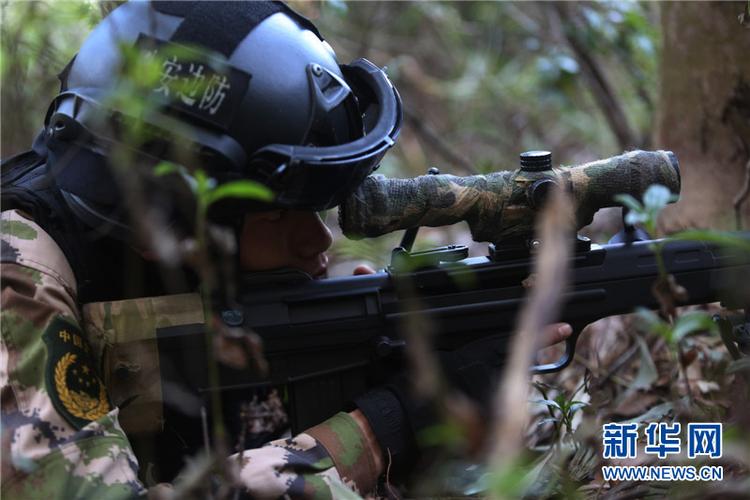 岁末丛林练兵忙——广东边防总队机动支队组织特战分队开展对抗演练