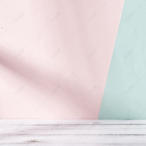卡通可爱粉色浅绿分割背景图主图直通车