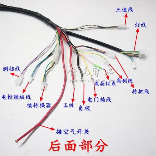 电动车电摩主线irx鬼三战速主线路大线主电缆加粗6平方主线