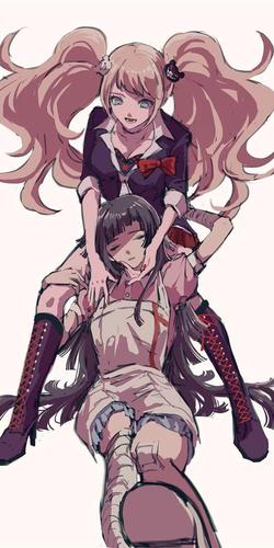 《弹丸论破》罪木蜜柑,动漫全面屏壁纸分享,愿你被世界温柔对待