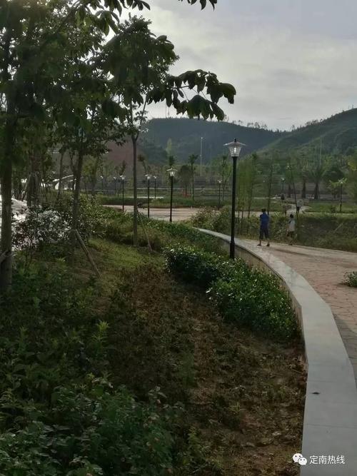 7月9日,有热心市民致电定南热线,称定南东江湿地公园数百盏灯白天亮起
