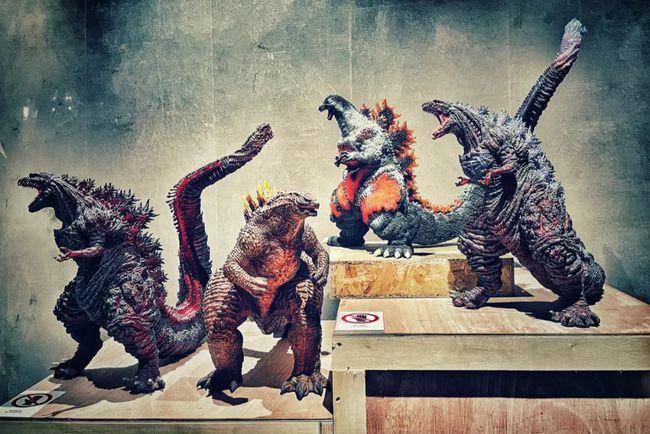 noya这个「godzilla哥斯拉怪兽世界藏品展」可有点太酷了