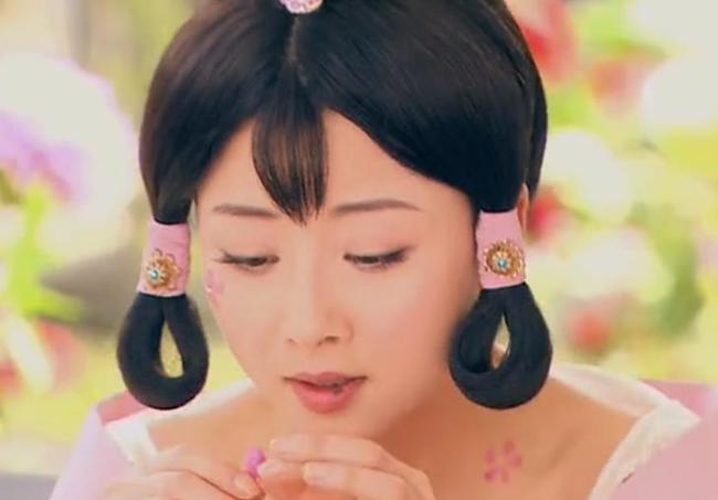 殷桃版的武则天年轻时,特别喜欢,美的很特别.