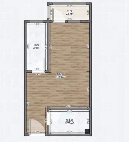 申请的一室公租房,怎样才能最大利用空间呢?请各位大大支招.