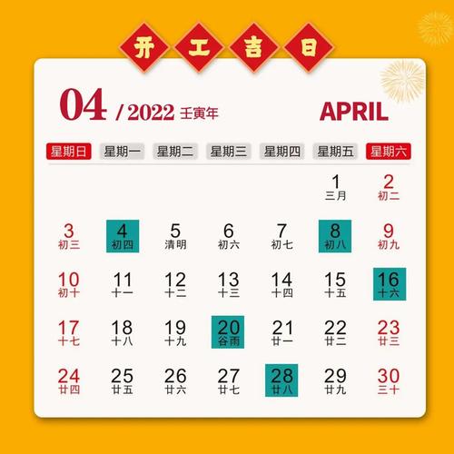 2022年的装修开工黄道吉日送你一份 还不赶紧收藏