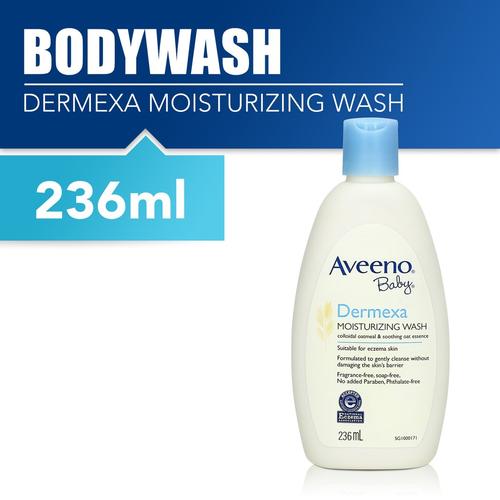 aveeno baby dermexa moisturizing wash 236ml