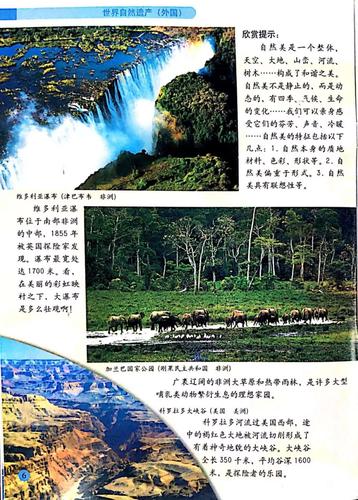 6年级美术空中课堂第二课《探访自然的奇观》