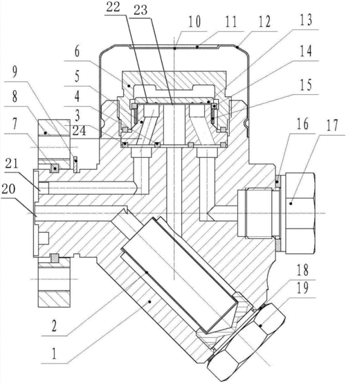 一种圆盘式蒸汽疏水阀制造技术
