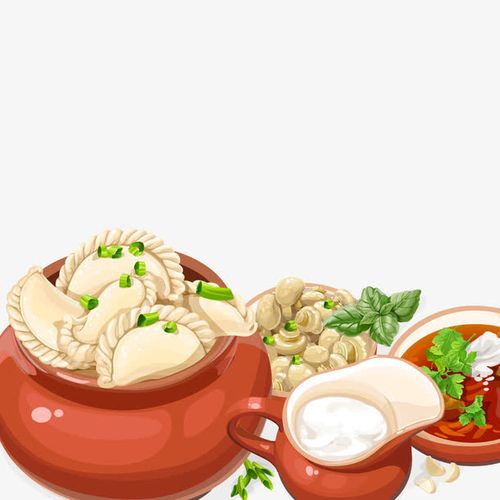 关键词 : 食物,饺子,美食,餐具,矢量图