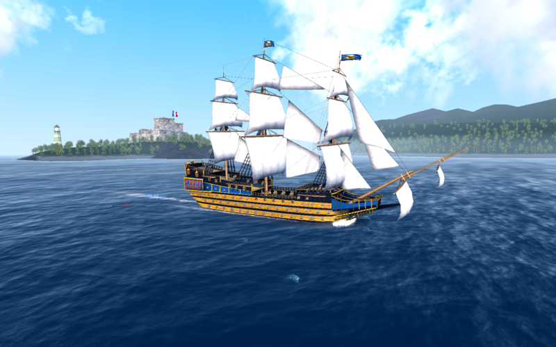 用黄金打造的战舰