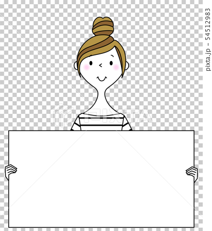 举白板的动漫头像