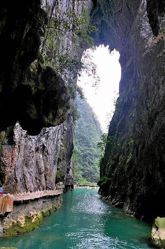 《贵州行》大七孔,一座奇特的喀斯特天然桥_景区