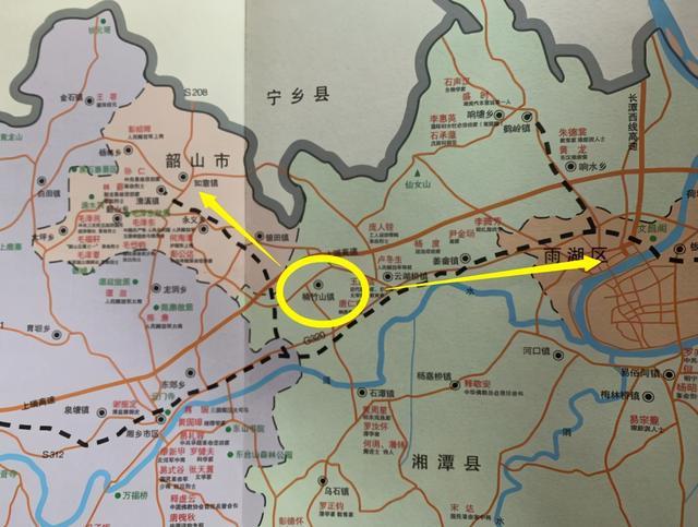 紧邻韶山远离城区却属市区这里是湘潭的骄傲