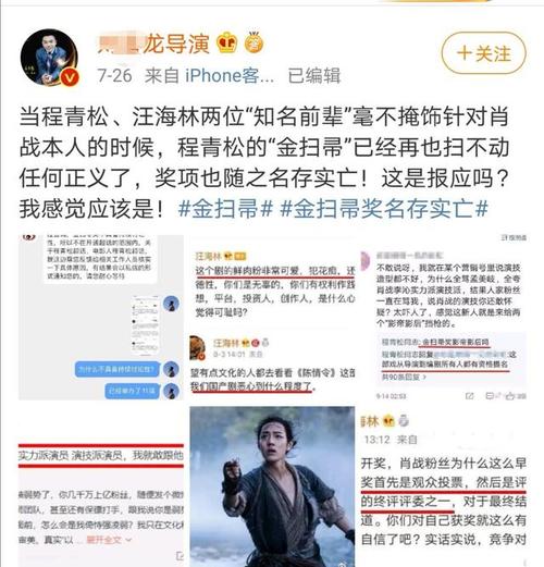 肖战:金扫帚奖