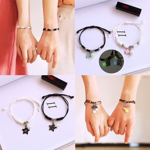 情侣饰品潮流女款兄妹手链闺密一对手链