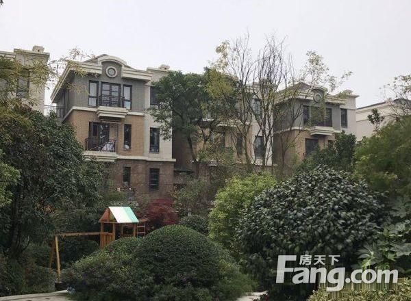 蔚蓝卡地亚黑钻别墅端头带大花园郫都醉别墅